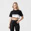 ARWEN CROP TOP WOMEN BLACK METEORITE