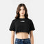 NASHI CROP TOP WOMEN BLACK