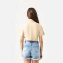 NASHI CROP TOP WOMEN IRISH CREAM