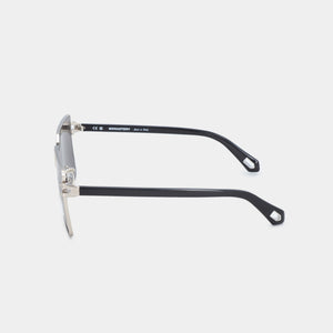 ALDA SUNGLASSES  SATIN BLACK MATTE