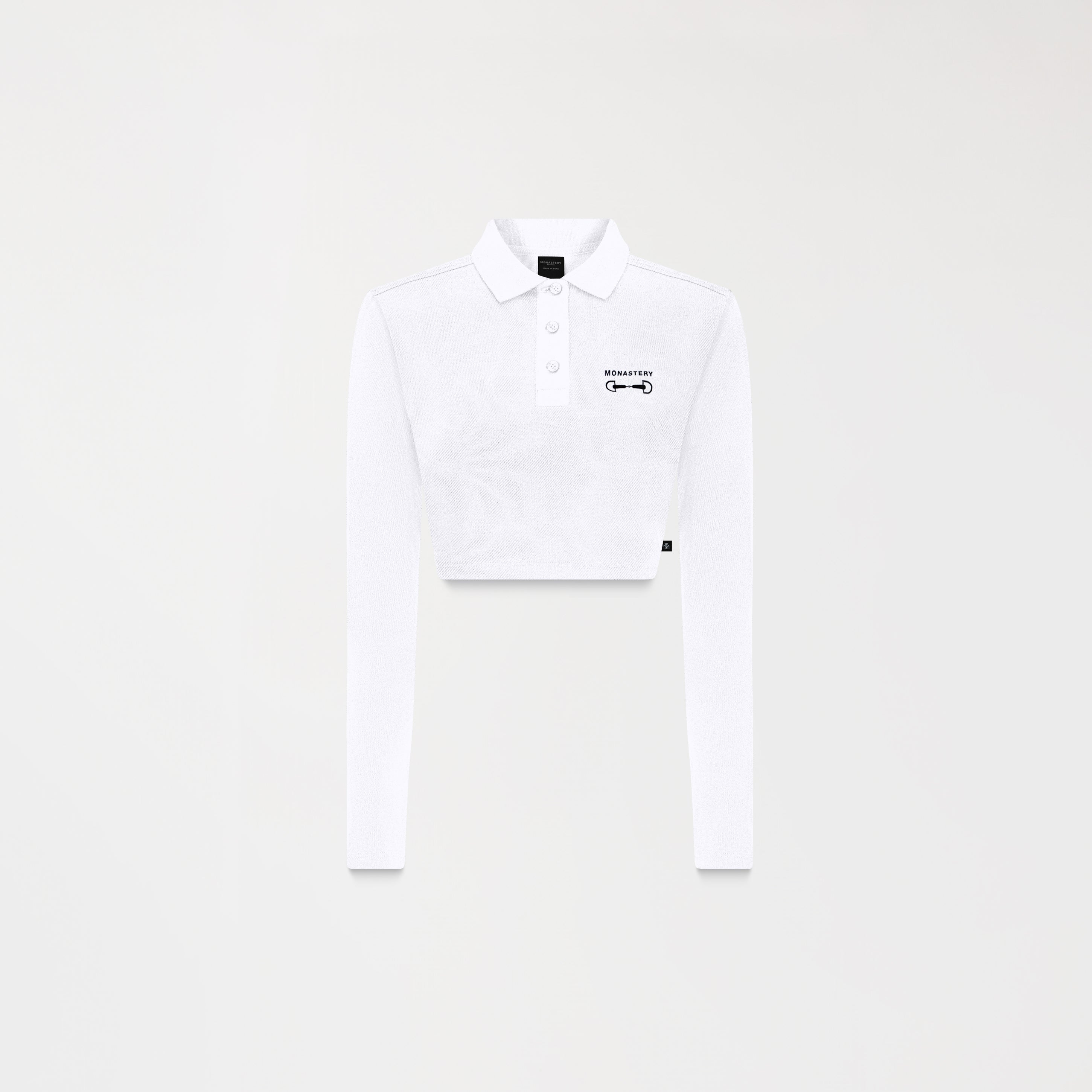 APRILE CROP TOP WOMEN WHITE – Monastery | Official Store
