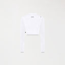 APRILE CROP TOP WOMEN WHITE