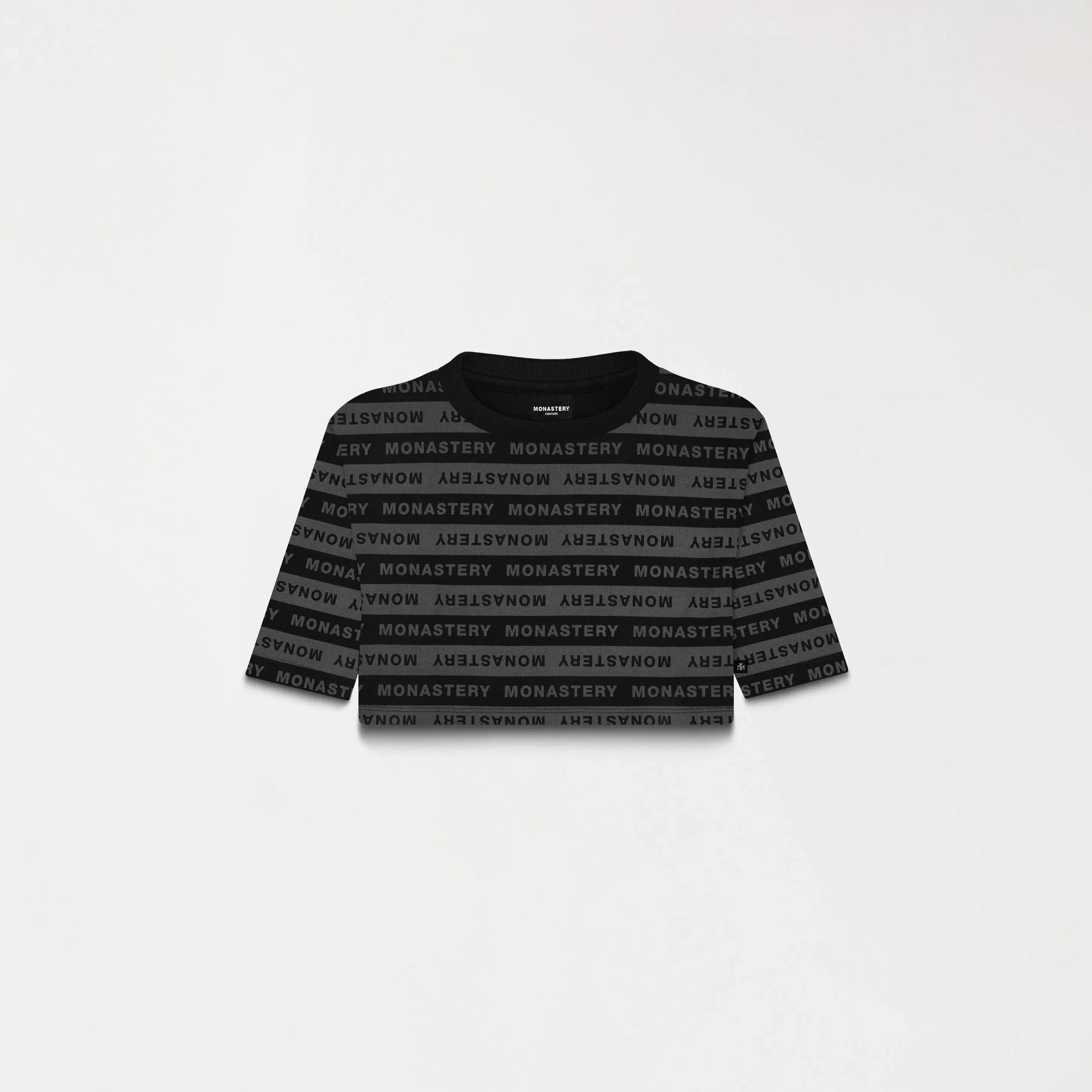 ASH CROP TOP WOMEN BLACK – Monastery | Official Store