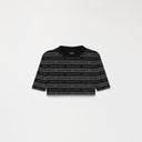 ASH CROP TOP WOMEN BLACK