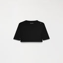 CANELA CROP TOP WOMEN BLACK
