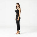 CIARA KNITTED TOP WOMEN BLACK