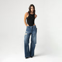 CLEVES JEAN WOMEN BLUE