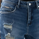 CLEVES JEAN WOMEN BLUE