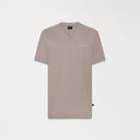 CLYDE T-SHIRT MEN TAUPE GRAY