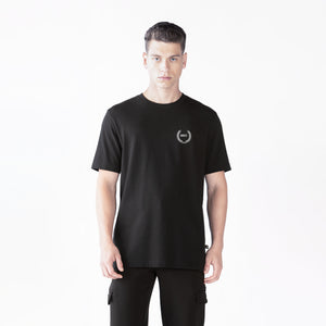CROGLANG T-SHIRT MEN BLACK