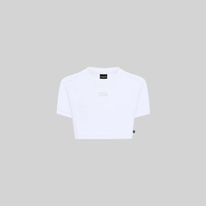 ANDRETTI CROP TOP WHITE