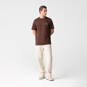 DOMUS T-SHIRT MEN BROWN