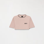 ELDÉN CROP TOP WOMEN WARM TAUPE