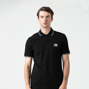 FRANZ POLO SHIRT MEN BLACK
