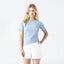 FRENCH T-SHIRT WOMEN FADED DENIM