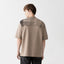 GIBBON T-SHIRT OVERSIZED MEN TAUPE GRAY