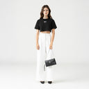 INDIRA CROP TOP WOMEN BLACK