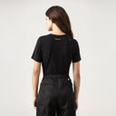 WAVE T-SHIRT WOMEN BLACK