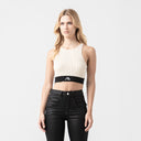 GISELE KNITTED TOP WOMEN WHITECAP GRAY