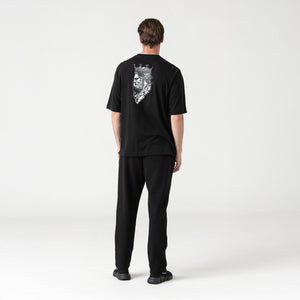 HESSE T-SHIRT OVERSIZED MEN BLACK