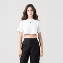 NAIA CROP TOP WOMEN WHITE