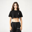 NEKANE CROP TOP WOMEN BLACK