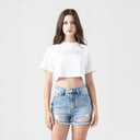 SUNNA CROP TOP WOMEN WHITE