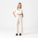 OLWYN CROP TOP WOMEN WHITECAP GRAY