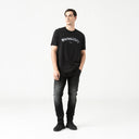 SMOKE T-SHIRT MEN BLACK