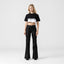 ARWEN CROP TOP WOMEN BLACK METEORITE