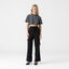 ISOLDEN CROP TOP WOMEN BLACK METEORITE