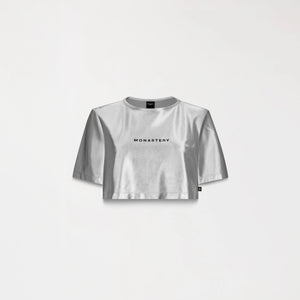 LENA CROP TOP WOMEN SILVER
