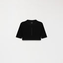 LIAO CROP TOP WOMEN BLACK