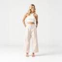 LIRIO TANK TOP WOMEN WHITECAP GRAY