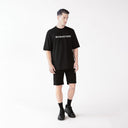 LONGDALE T-SHIRT OVERSIZED MEN BLACK