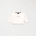 MED CROP TOP WOMEN WHITE ASPARAGUS