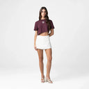 MERKEL CROP TOP WOMEN PURPLE