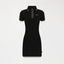 MIKA POLO DRESS WOMEN BLACK