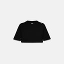 NASHI CROP TOP WOMEN BLACK