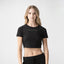 NICOLLE CROP TOP WOMEN BLACK