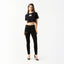 NOORA CROP TOP WOMEN BLACK