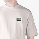 OLDINGHAM T-SHIRT OVERSIZED MEN MOONBEAM