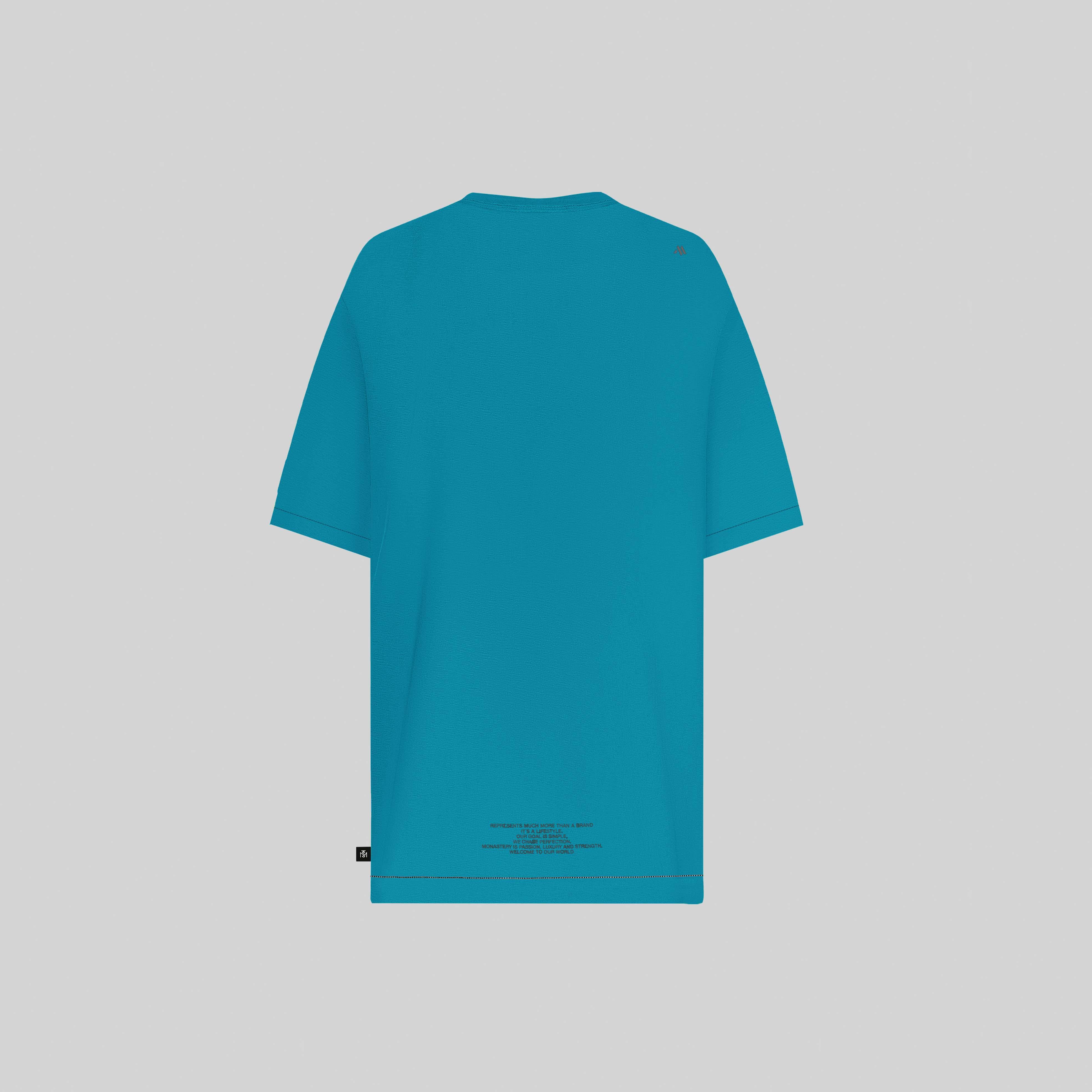 WOLF T-SHIRT OVERSIZE EVERGLADE | Monastery Couture
