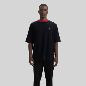RAIDEN T-SHIRT OVERSIZE BLACK | Monastery Couture