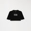 RIVER CROP TOP WOMEN BLACK