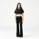 ROISIN CROP TOP WOMEN BLACK