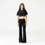 ROISIN CROP TOP WOMEN BLACK