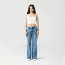 ROMY JEAN WOMEN BLUE DENIM