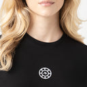 RUBY T-SHIRT WOMEN BLACK