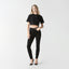 SAVANNA CROP TOP WOMEN BLACK